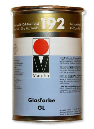 Краска Marabu Glasfarbe GL №3321 192 (насыщенное бледное золото)