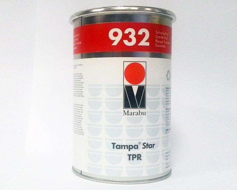 Краска Marabu TampaStar TPR №3803 932 (сигнальный красный)